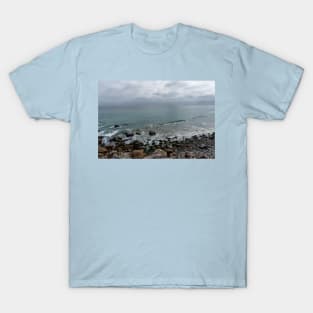 Beautiful Pacific shore vista near Point Mugu, California T-Shirt